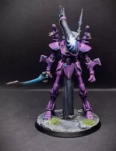 Craftworlds Wraithlord dipinto Warhammer 40k Aeldari Ynnari Xenos esercito Eldar - Foto 1 di 3
