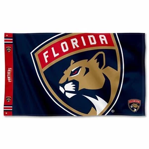 Florida Panthers Printed Header Premium 3x5 Foot Premium Flag - Picture 1 of 6