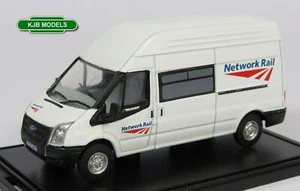 NUEVO EN CAJA CALIBRE OO OXFORD DIECAST 1:76 76FT005 FORD TRANSIT FURGONETA RED CARRIL - Imagen 1 de 2