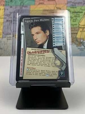 SHIPS SAME DAY The X-Files Card LP/NM Agent Fox Mulder Ultra Rare Premiere 1996 - Image 1 of 4