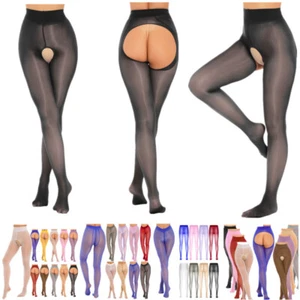 Womans Sexy Sheer Mesh Pantyhose Stretchy See-through Tights High Rise Stockings - Picture 1 of 121