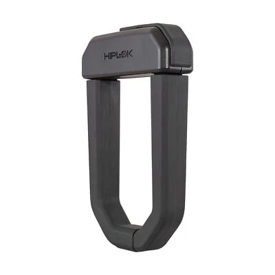 Hiplok D1000 Unisex Shackle Lock All Black One Size - Image 1 of 4