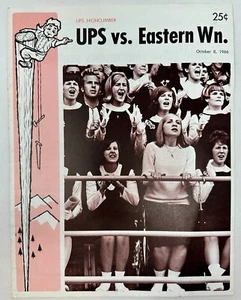 1966 Puget Sound Loggers vs Eastern Washington Savages Football Game Program - Picture 1 of 3