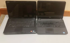 Lot of 2 DELL Inspiron 3521 /M5030 Intel Core i3/AMD 0GB RAM 0GB HDD For PARTS - Picture 1 of 11