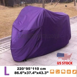 L  Motorcycle Bike Cover for Yamaha YZF R1 R6 R1M R3 R6S R7 600R 750R - Picture 1 of 5