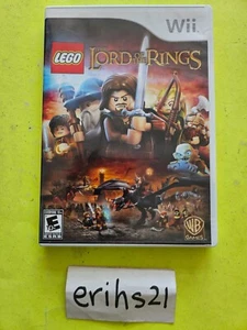 LEGO El Señor de los Anillos 2012 Nintendo Wii Videojuego CIB Probado Funciona - Imagen 1 de 3