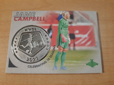 Jane Campbell 2022 Parkside Paramount NWSL 10th Anniversary Coin Card Dash