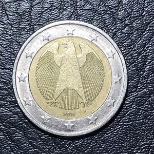 2010 F Germany 2 euro coin with letter F, RARE COIN very fine condition - Picture 1 of 8
