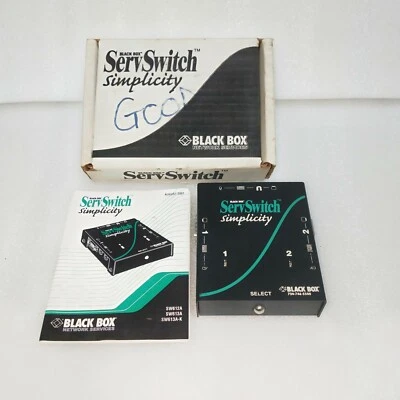 SERVIRUPTOR CAJA NEGRA SW613A (ENVÍO RÁPIDO DHL / FEDEX) Foto 1 de 4