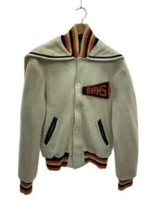 Other Brands 50s BUREAN Award Jacket 38 Wool White Used - Picture 1 of 4