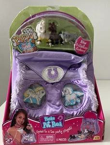 Puppy In My Pocket Vintage Phunkie Pet Pouch Horses Tessa Isabel Andrea - Picture 1 of 16