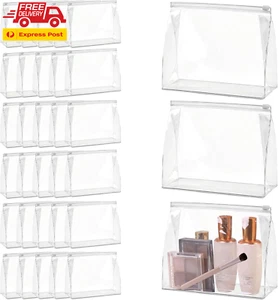 30 Pcs Mini Clear Makeup Bag,Clear Cosmetic Bags with Zipper,Travel Makeup Bag, - Picture 1 of 6