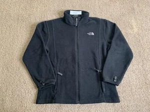 The North Face Boys Jacket Large 14/16 Black Canyonlands Fleece Full Zip Youth - Picture 1 of 11