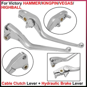 Hydraulic Brake and Cable Clutch Lever, For Victory HAMMER/KINGPIN/CROSS COUNTRY - Picture 1 of 9