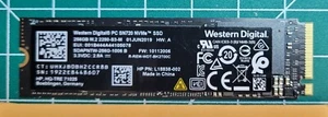 WESTERN DIGITAL PC SN720 NVMe SSD 256GB M.2 2280-S3-M - Afbeelding 1 van 1
