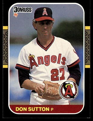 1987 Donruss #181 Don Sutton - Image 1 of 2