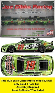 SALVINOS #19 INTERSTATE BATTERIES MARTIN TRUEX JR.  2023 CAMRY TRD KIT 1/24 - Picture 1 of 20