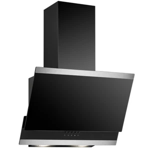 Bomann Kopffreie Vertikal-Haube DU 7610 G schwarz / Edelstahl-Akzente, NEU - Bild 1 von 9