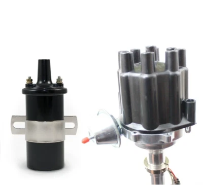 MAXX Billet Electronic Distributo​r Coil​ 1949-1953 Ford 239 255 Flathead V8 - Image 1 of 4