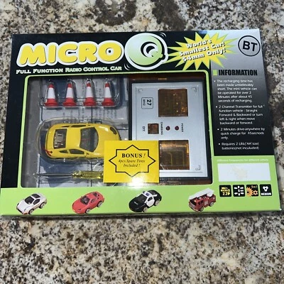 MICRO Q 54MM Full Function REMOTE CONTROL CAR New In Box - Image 1 of 2