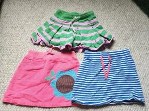 Mini Boden Skirt Lot Stripe Corduroy Girls Size 5-6 Y - Picture 1 of 9