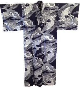 Kimono Yukata Design Authentique du Japon  - Imagen 1 de 2