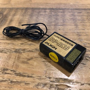 ALIGN RC-RX6 WITH 5 / 6 CHANNEL RC RECEIVER 35 MHZ FM PPM UK SELLER SINGLE CONV - Picture 1 of 12
