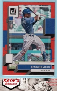 Starling Marte 2022 Donruss "Holo Red" #206 New York Mets - Bild 1 von 2
