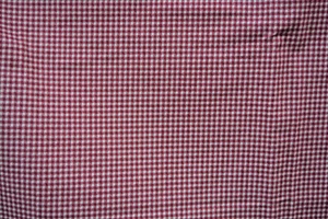 1.75 yards red white check Waverly Country Fair fabric 54" wide - Picture 1 of 2