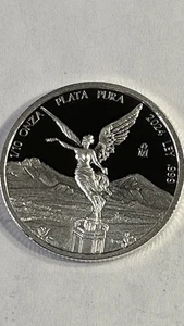 2024 1/10 Onza Mo México PRUEBA Libertad - Imagen 1 de 2