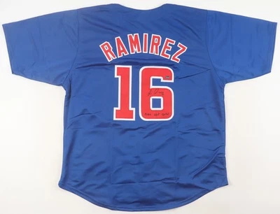 Aramis Ramirez Signed Chicago Cubs Blue Alternate Jersey (Schwartz)3xAll Star 3B - Image 1 of 4