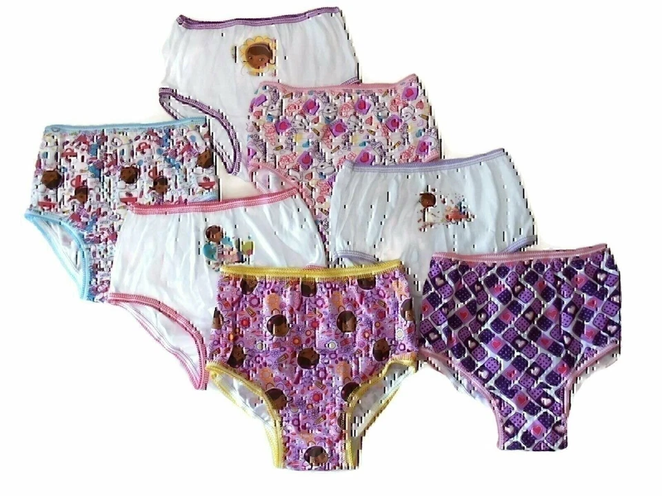 Doc Mcstuffins DISNEY Panties Briefs 7-pack Sizes 2T-3T 4T NEW & ADORABLE! - Image 1 of 4