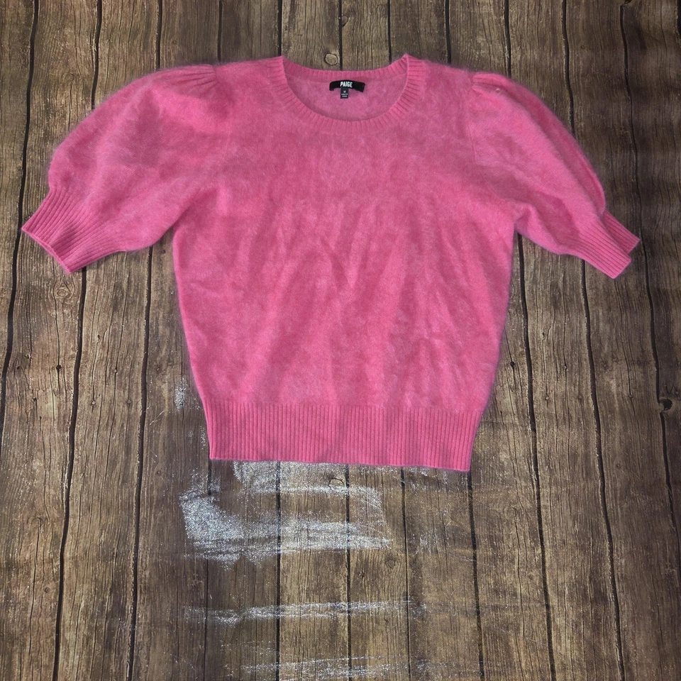 Suéter Paige Gladiolo Cachemira Mujer M Cerezas Jubileo Cepillado Coqueta Suave Foto 1 de 4