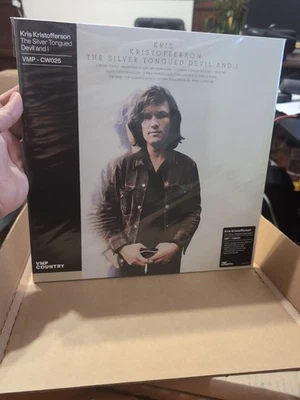 Kris Kristofferson The Silver Tongued Devil And I LP LIMITED ED VINYL ME PLEASE  - Image 1 of 2