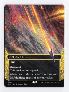 Lotus Field (0023) Borderless Normal Edge of Eternities Stellar Sights NM - Picture 1 of 2