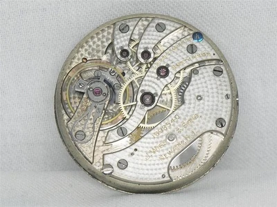 HIGH GRADE 38MM 12S LONGINES 17 JEWEL POCKET WATCH MOVEMENT & DIAL, RUNNING! - Image 1 of 3