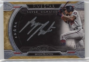 2018 Topps Five Star Silver Signatures Gold/10 Byron Buxton #FFSS-BB automático - Imagen 1 de 3