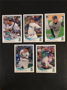 2013 Topps Opening Day Seattle Mariners Team Set 5 Cards - Picture 1 of 1