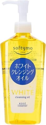 Aceite Limpiador KOSE Softymo Blanco 240 ml Eliminación de Cachonda Transparente Foto 1 de 4