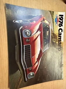 1976 Chevrolet Camaro Original Car Sales Brochure Catalog - Picture 1 of 2
