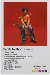 Poster Petals to Thorns 1 Album Cover Posters Music Posters Decorative Paintings - Picture 1 of 8