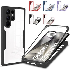 360° Grad Hülle für Samsung Galaxy S25 Ultra mit Integriertem Displayschutz - Bild 1 von 49