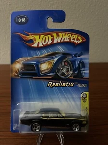 2005 Hot Wheels #18 First Editions Realistix '69 PONTIAC GTO Black Variant w5Sp - Bild 1 von 4