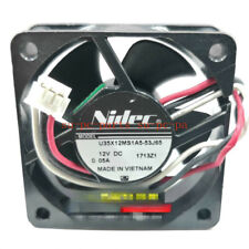 NIDEC DC 12V 0.05A U35X12MS1A5-53J65 35X35X12MM 3-PIN Micro Cooling Fan