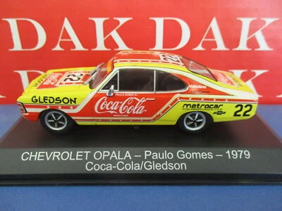 Die cast 1/43 Modellino Auto Chevrolet Opala Coca-Cola 1979 P. Gomes - Immagine 1 di 4