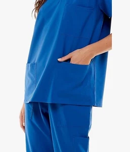 MEDPIA Scrub Sets for Women and Man Medical Nursing Uniform Pants 4-Way Stretch - Picture 1 of 4