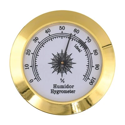 Analog Humidity Hygrometer - HYG-75G Gold - Image 1 of 4