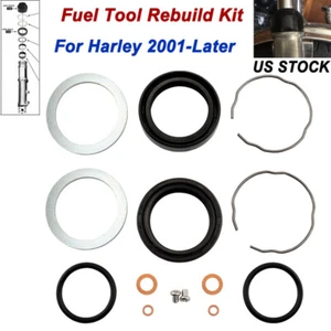 For Harley Fork Seal Rebuild Complete Kit Seals 45378-87 39mm Dyna Sportster XL - Picture 1 of 8