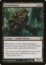 FOIL Nested Ghoul | MtG Magic Mirrodin Besieged | English | Lightly Played