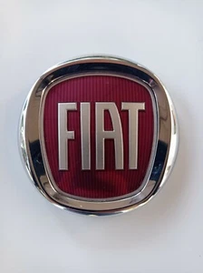 1 x original Fiat emblem CROMA IDEA BRAVO 10 cm diameter FRONT! - Picture 1 of 2